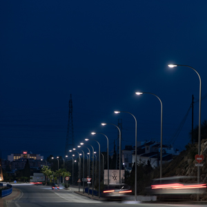 Regarding street lighting, the most significant actions have been carried out on the main roads providing access to Nerja.