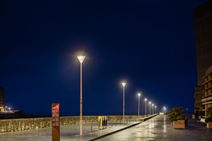 The solution with the C&oacute;nica TLA luminaire perfectly meets the lighting requirements and harmonizes with the surrounding aesthetics.