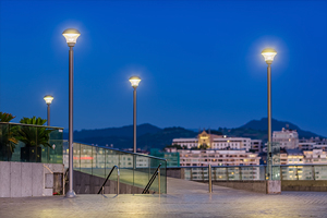 The Europa TLA model stands out for its high-performance LED technology.