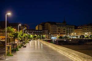 On the Zurriola promenade, ATP Lighting�s intervention includes improving the illumination of low-height areas.