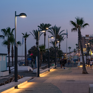 The seafront promenade of Sabinillas is an emblematic spot in the municipality of Manilva that attracts residents and tourists alike.