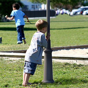 Playground lighting fixtures ensure electrical safety and protection against electrocution, creating safe environments for users.