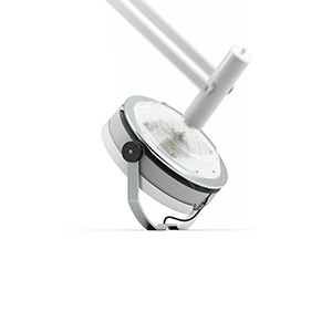 A design engineered to absorb impacts prevents diffuser breakage while maintaining the integrity of the optical system's protection.