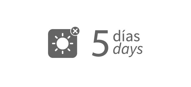 Autonomía de 5 días